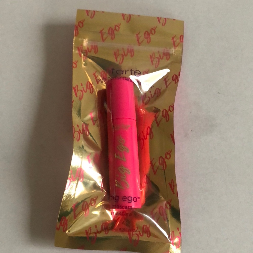 TARTE Big Ego Mascara Travel Purse Fun Size 0.067oz NIP Sealed